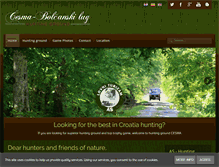 Tablet Screenshot of huntincesma.com